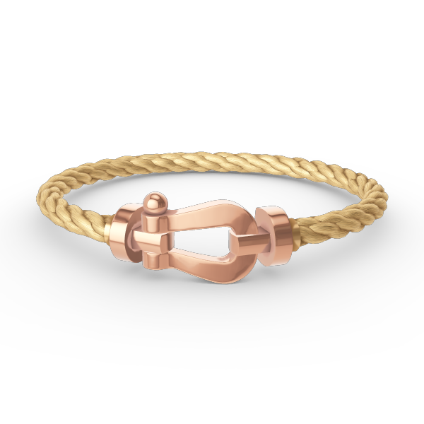 [Revel Jewelry]FORCE LARGE HORSESHOE NO DIAMOND BRACELET ROSE GOLD