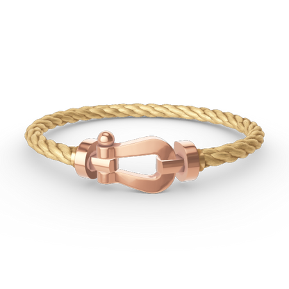 [Revel Jewelry]FORCE LARGE HORSESHOE NO DIAMOND BRACELET ROSE GOLD