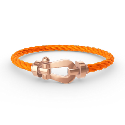 [Revel Jewelry]FORCE LARGE HORSESHOE NO DIAMOND BRACELET ROSE GOLD