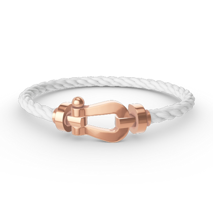 [Revel Jewelry]FORCE LARGE HORSESHOE NO DIAMOND BRACELET ROSE GOLD