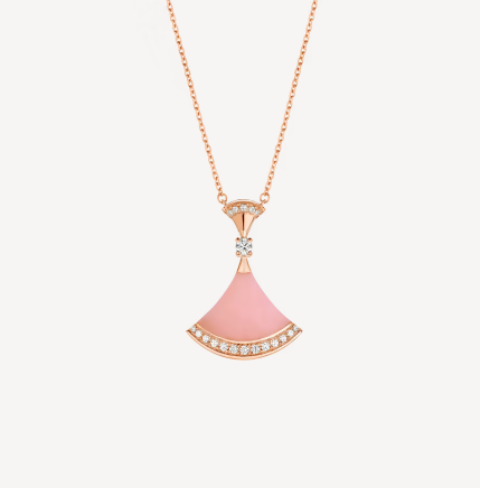 [Revel]DREAM NECKLACE PINK OPAL