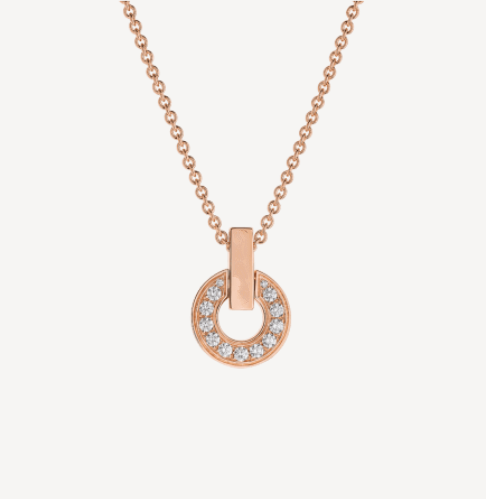 [Revel]GARI NECKLACE PINK GOLD DIAMOND