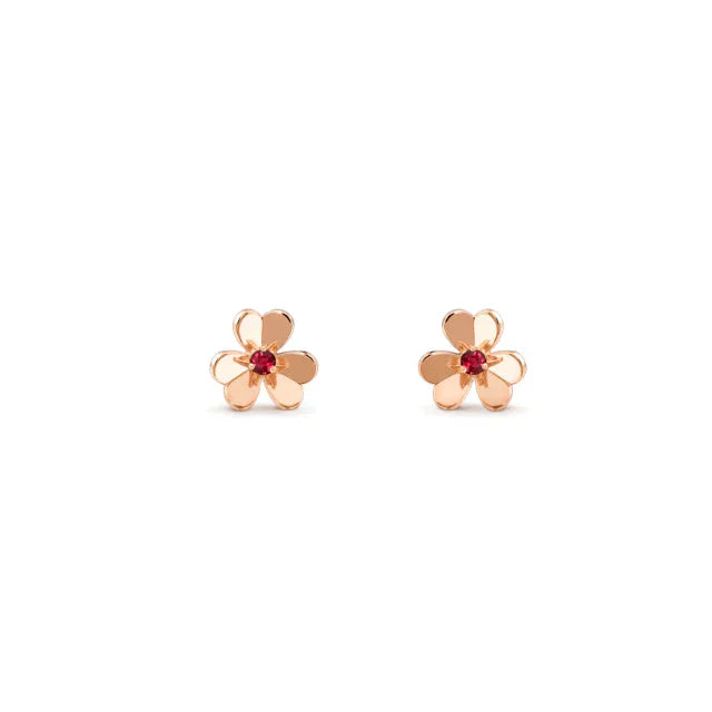 [Revel Jewelry]FRIVOLE  FLOWER PINK EARRINGS