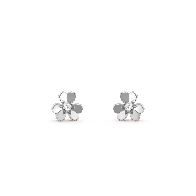 [Revel Jewelry]FRIVOLE MINI SILVER FLOWER EARRINGS