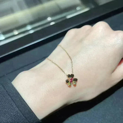 [Revel Jewelry]FRIVOLE GOLD FLOWER NECKLACE