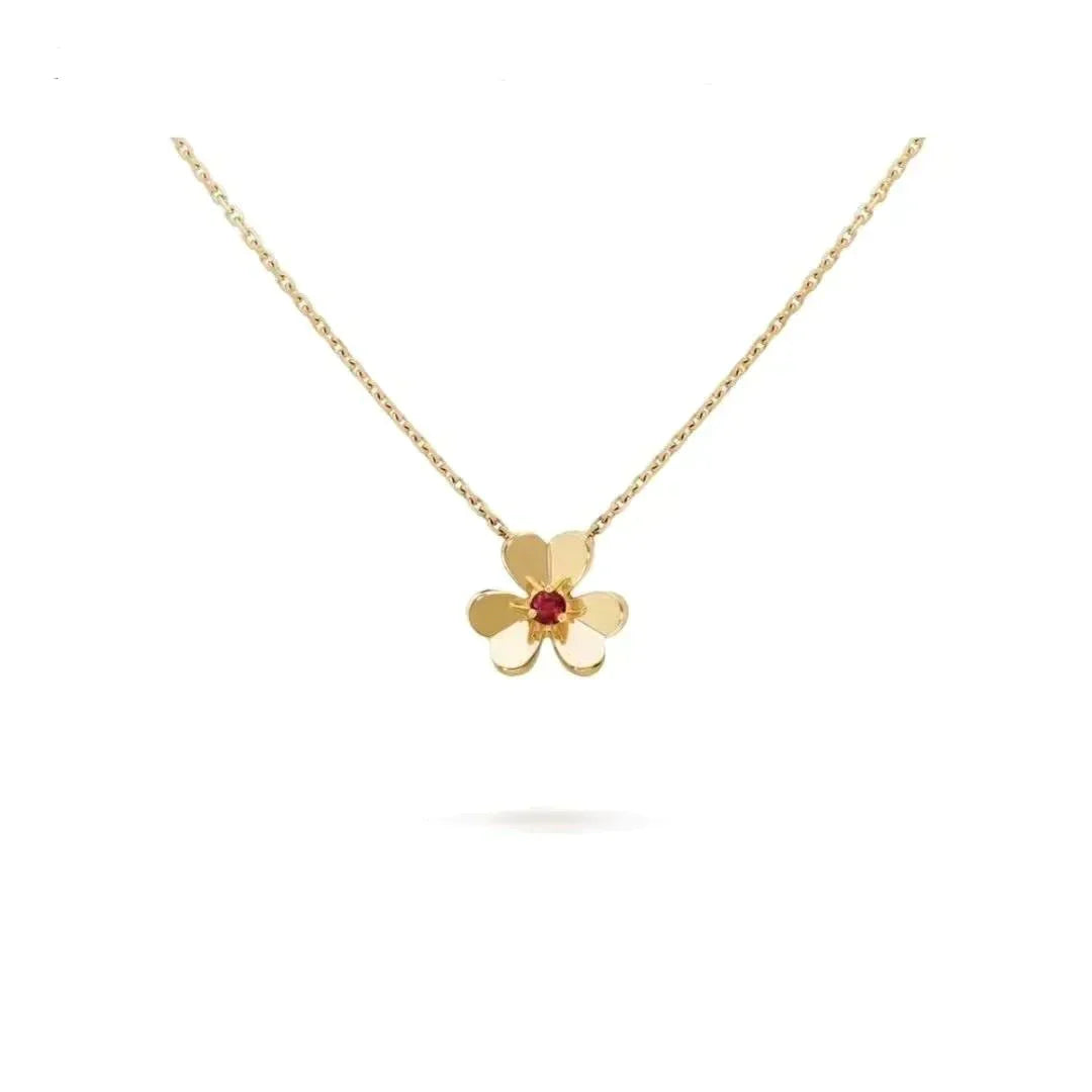 [Revel Jewelry]FRIVOLE GOLD FLOWER NECKLACE