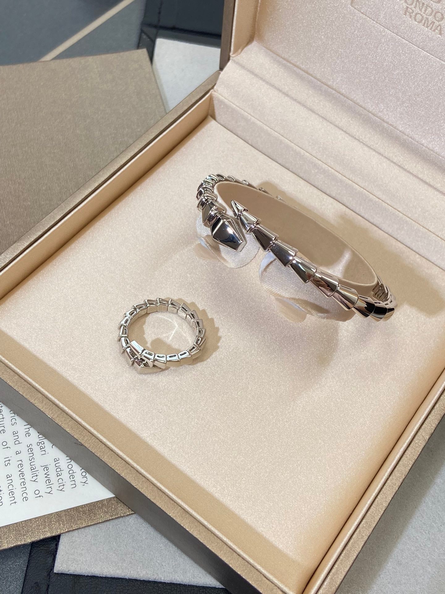 [Revel]SERPENTI VIPER SILVER BRACELET