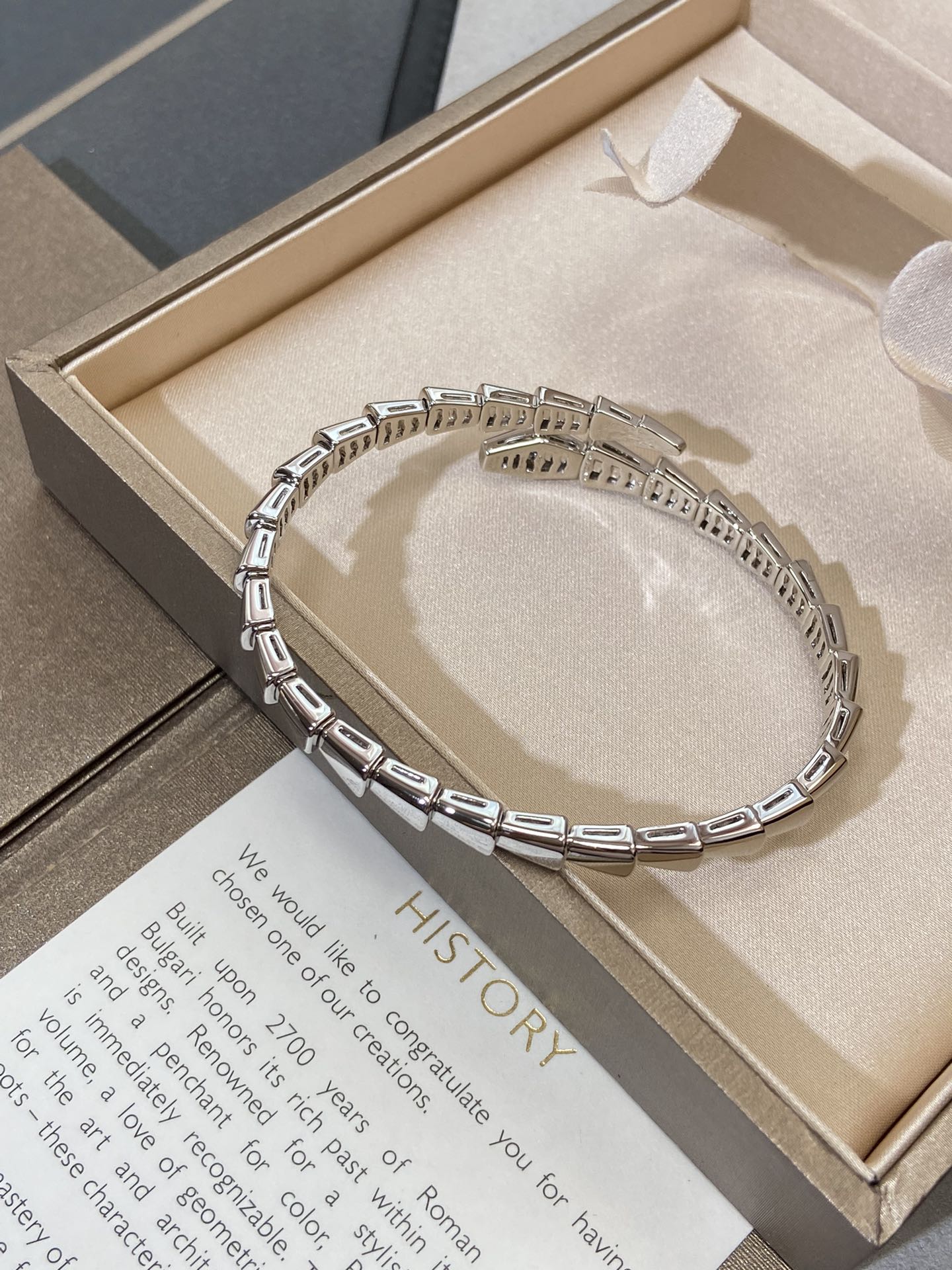 [Revel]SERPENTI VIPER SILVER BRACELET