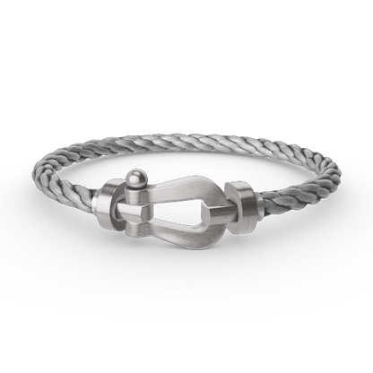 [Revel Jewelry]FORCE LARGE HORSESHOE NO DIAMOND BRACELET SILVER