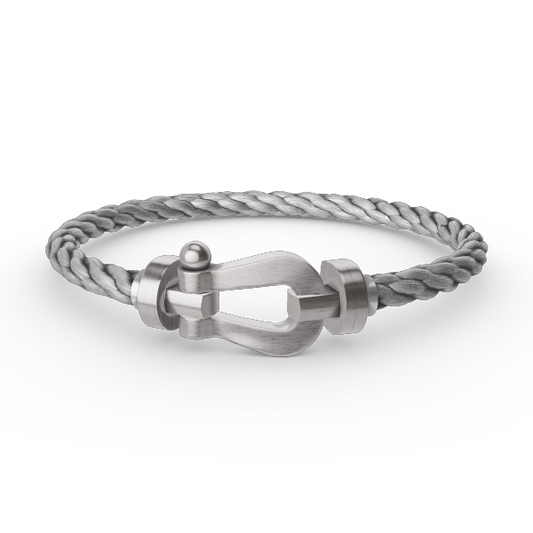 [Revel Jewelry]FORCE LARGE HORSESHOE NO DIAMOND BRACELET SILVER
