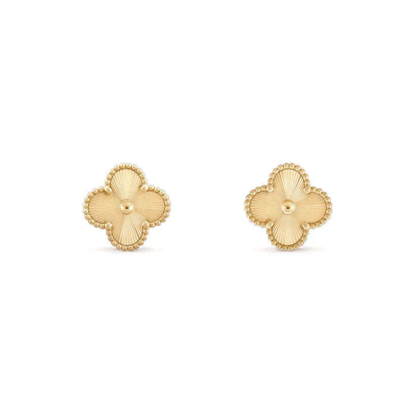[Revel Jewelry]クローバー ミディアム 1モチーフ レーザー ピアス