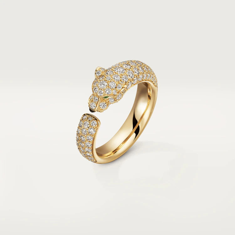 [Revel Jewelry]PANTHERE PINK GOLD DIAMOND RING